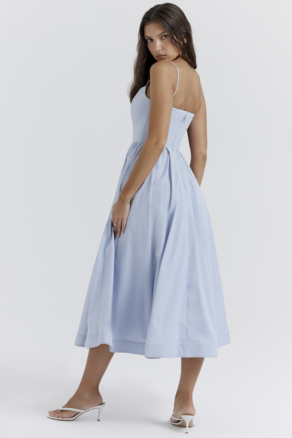 Lolita Soft Blue Corset Sundress
