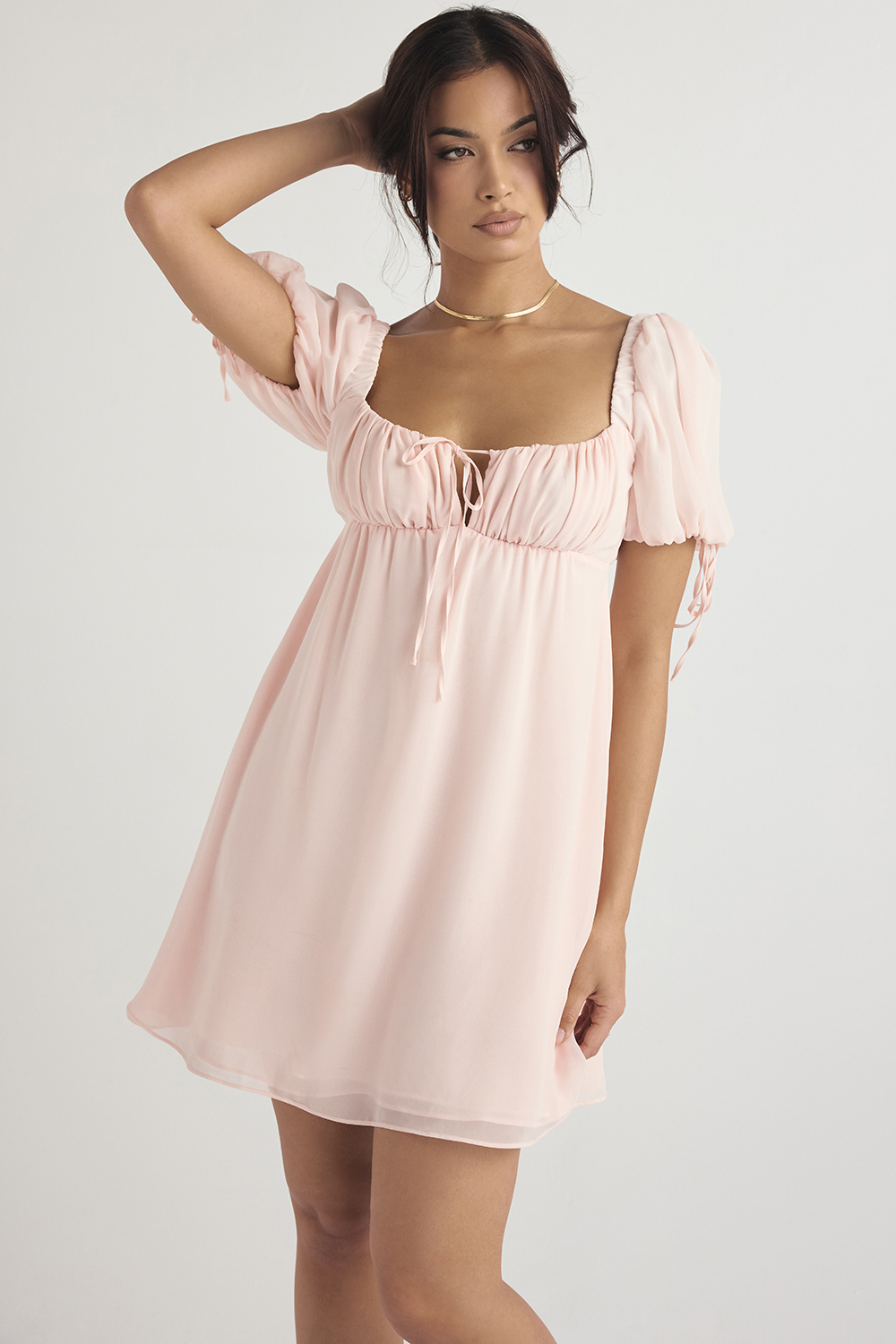 Princess Pink Quartz Mini Dress - SALE