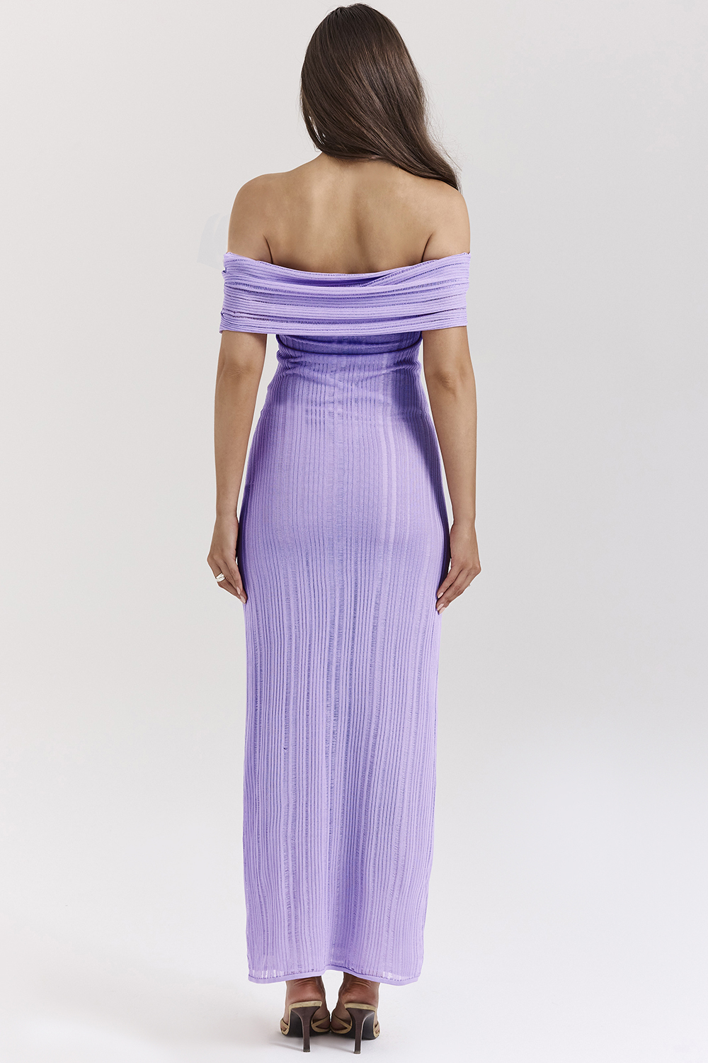 Micah Orchid Ladder Knit Maxi Dress - SALE