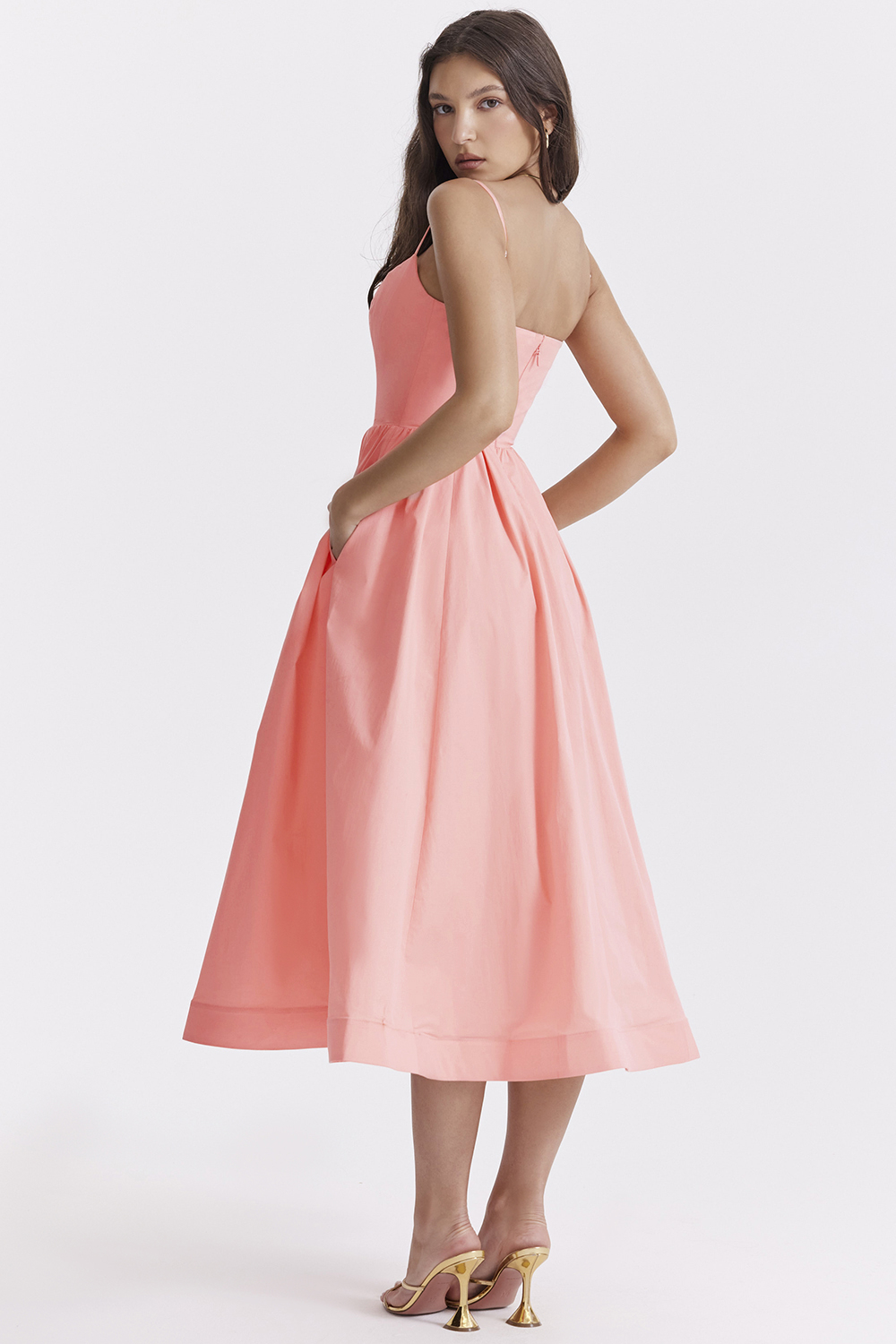 Lolita Apricot Corset Sundress