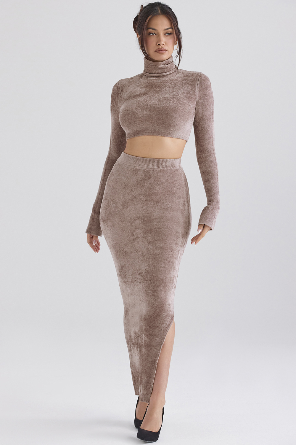 Rene Rose Chenille Maxi Skirt - SALE