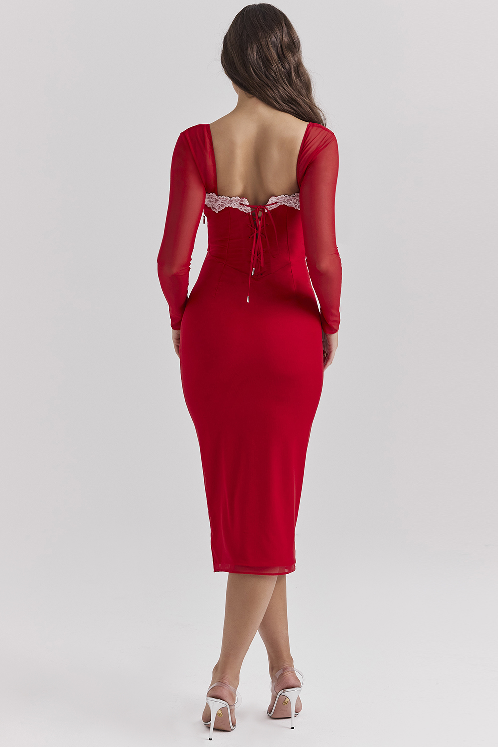 Seraphina Scarlet Corset Dress