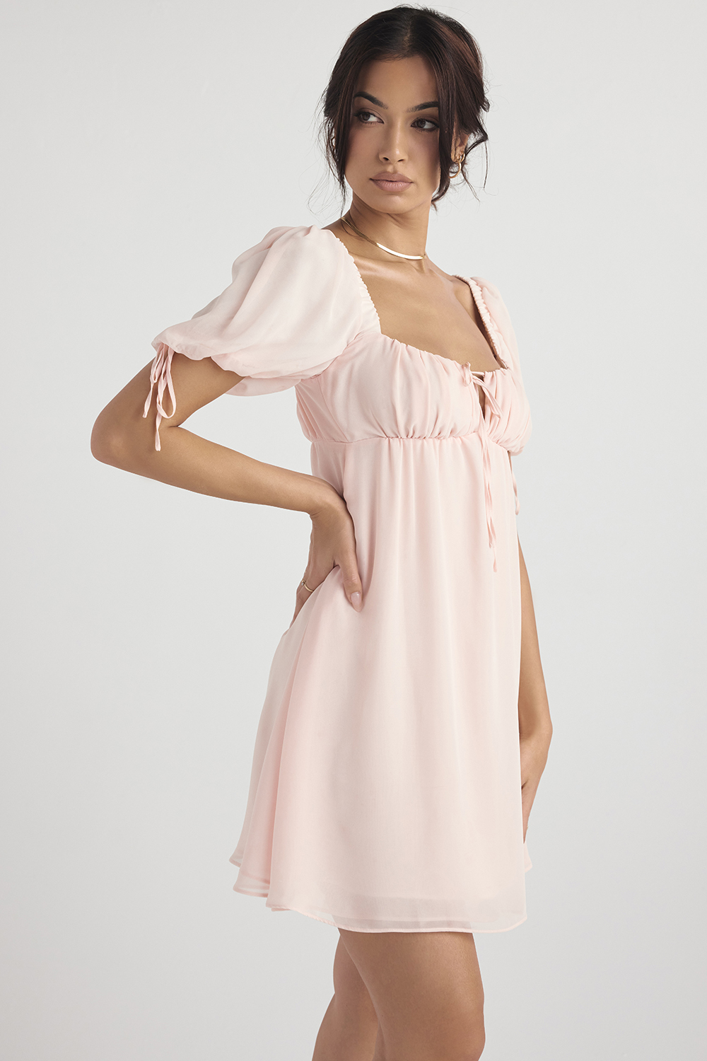 Princess Pink Quartz Mini Dress - SALE