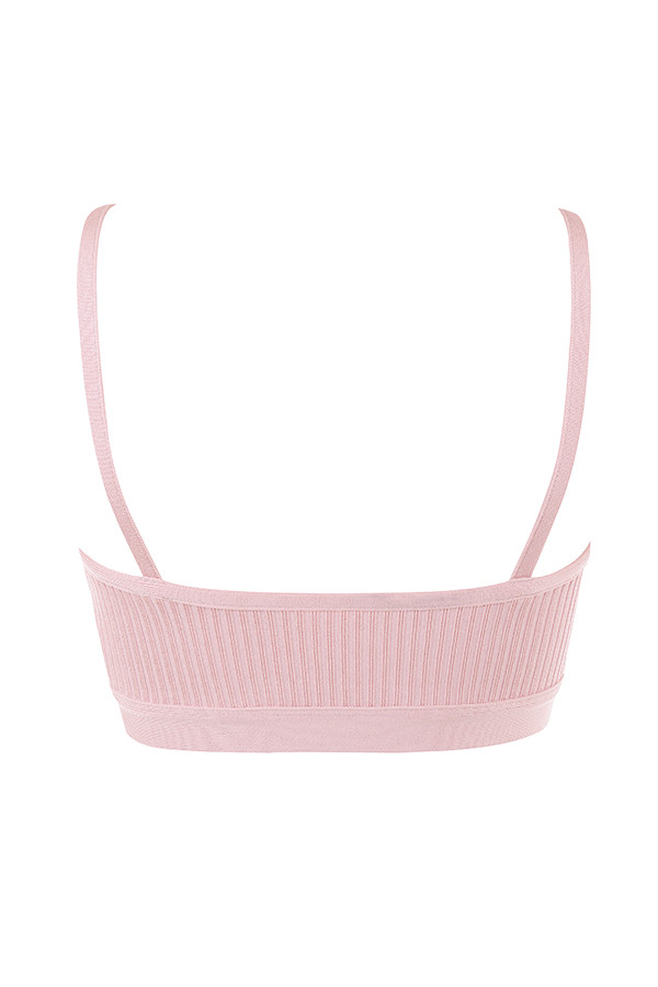 Evie Blush Bandage Bralette