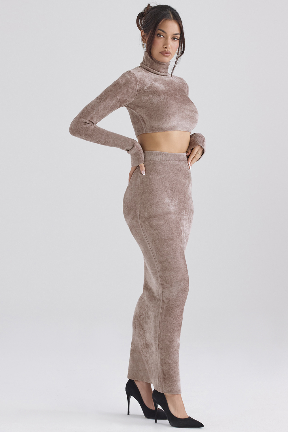 Rene Rose Chenille Maxi Skirt - SALE