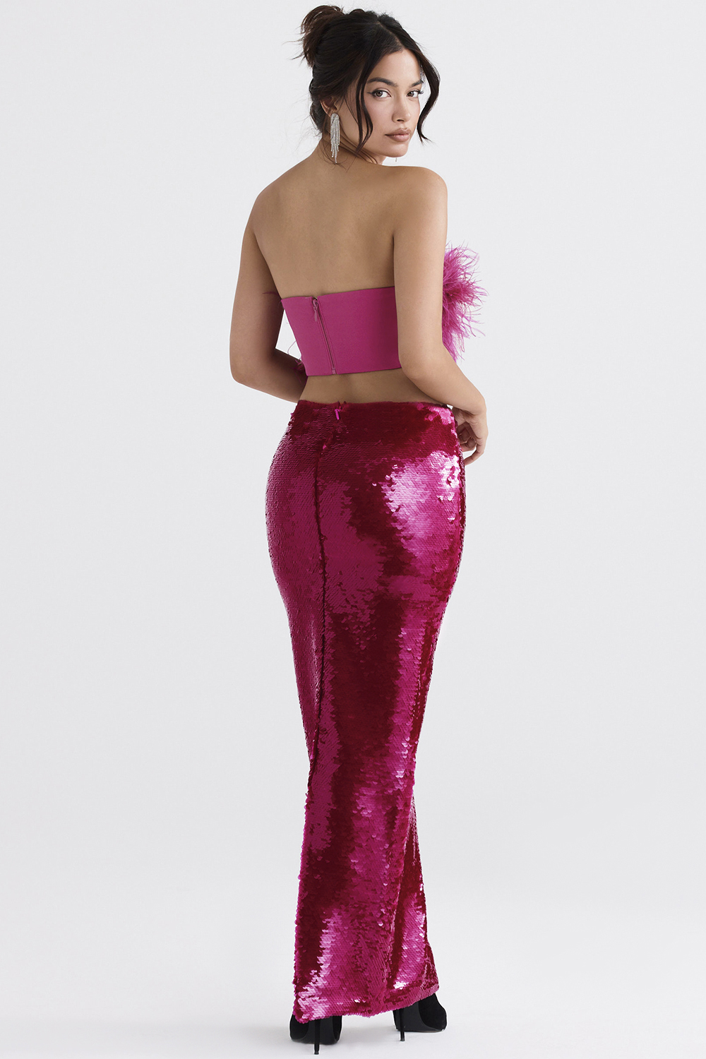 Alexis Hot Pint Sequin Maxi Skirt