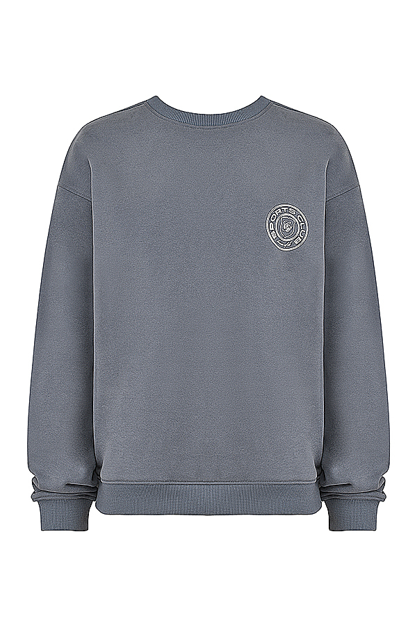 Haze Slate Crew Neck Sweatshirt