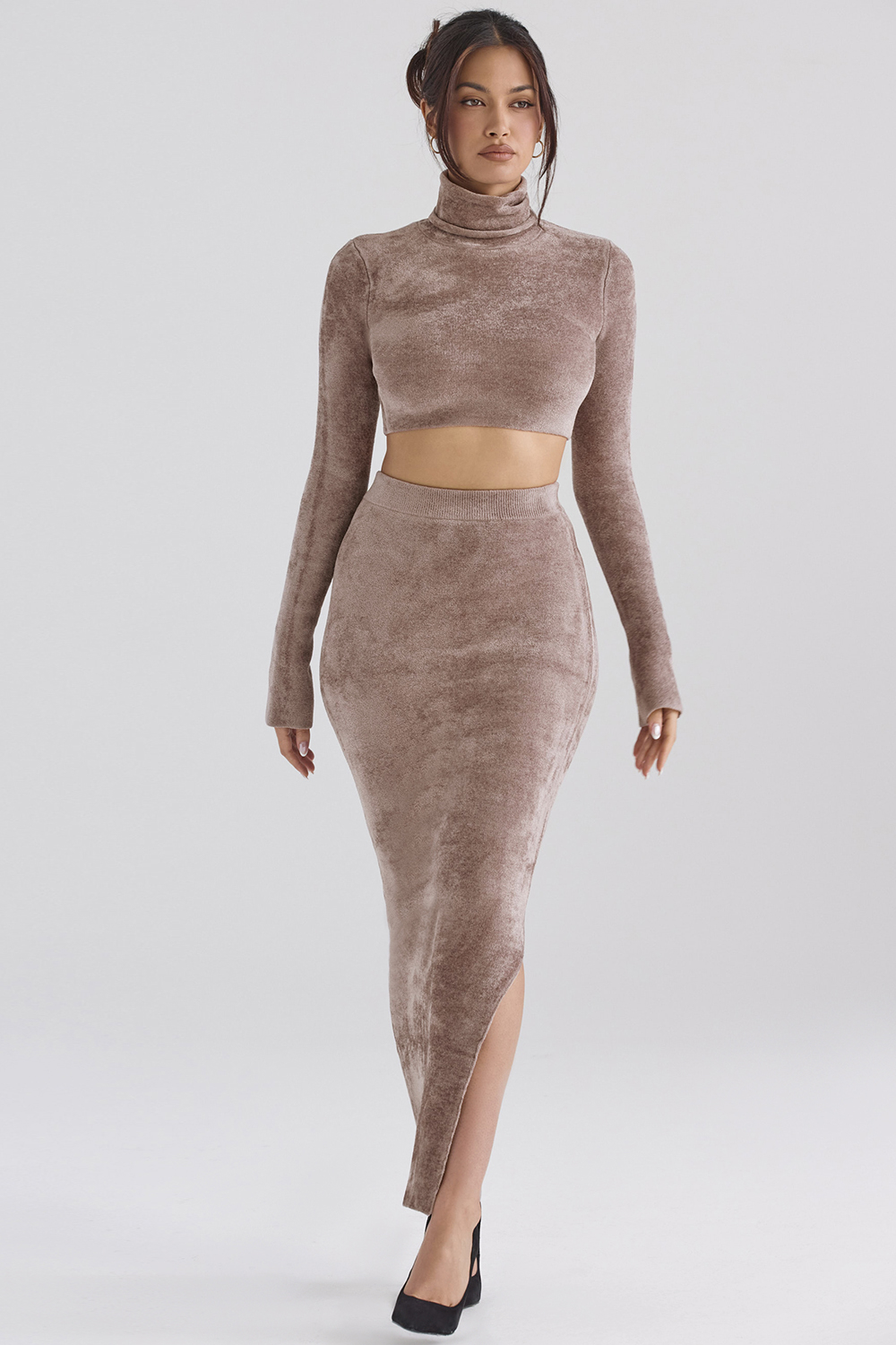 Rene Rose Chenille Maxi Skirt - SALE