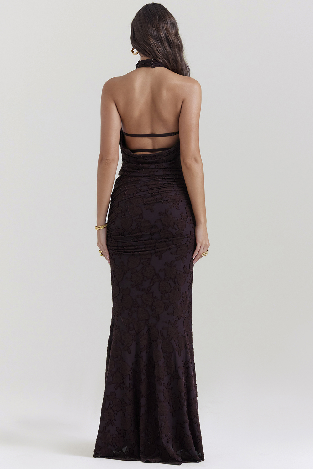 Adrielle Cocoa Midi Skirt