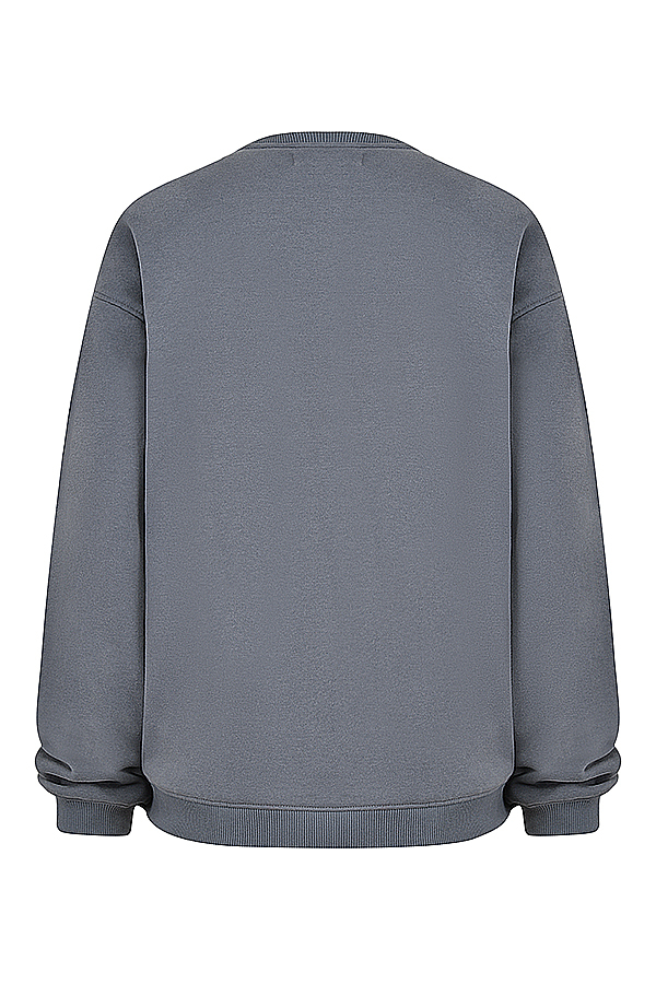 Haze Slate Crew Neck Sweatshirt
