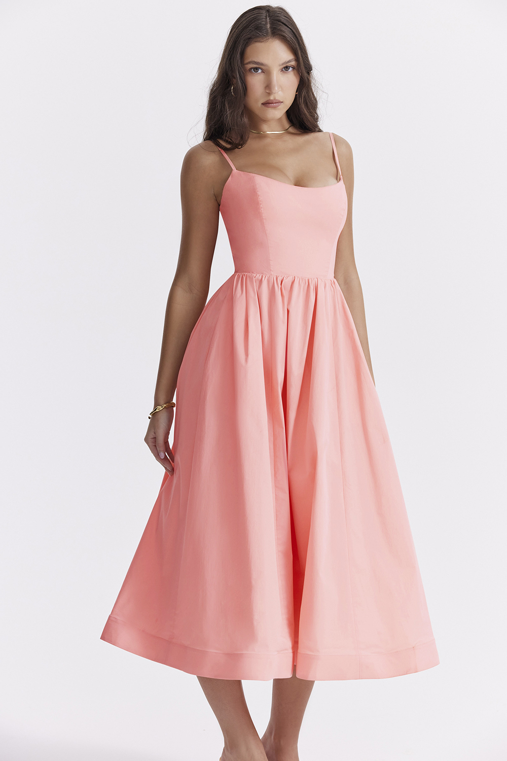 Lolita Apricot Corset Sundress