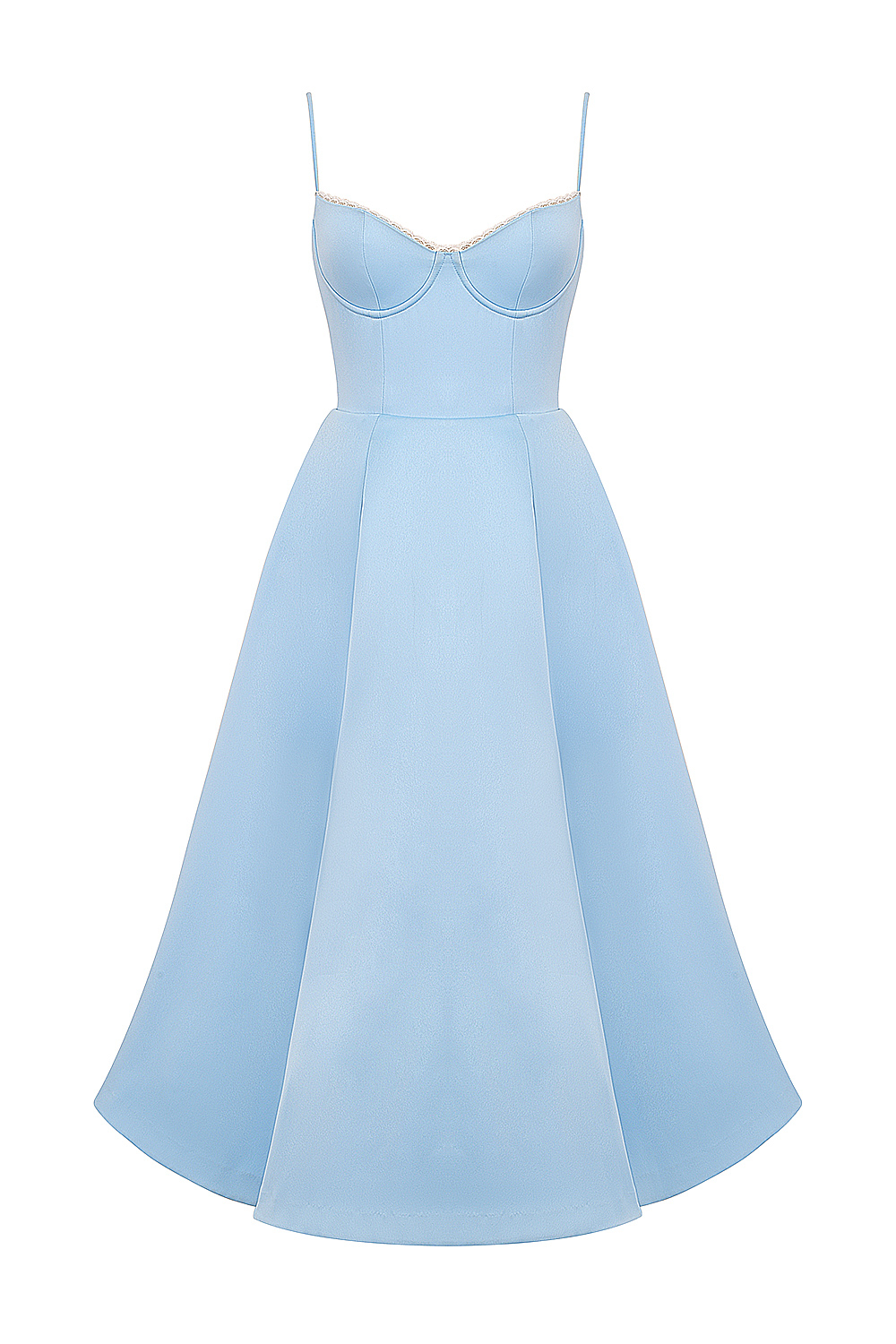 Mademoiselle Cinderella Blue Tulle Midi Dress