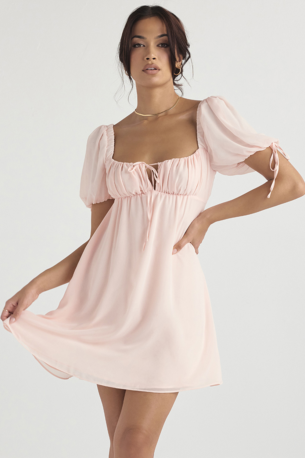 Princess Pink Quartz Mini Dress - SALE