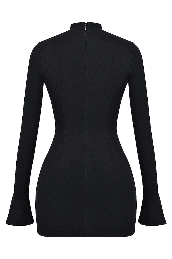 Mahalia Black Mini Dress