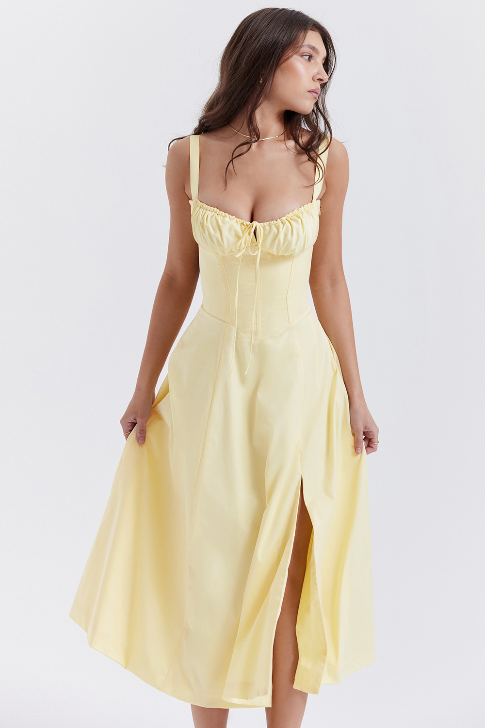 Carmen Buttercup Bustier Sundress