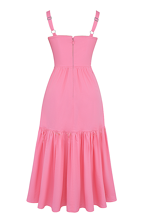 Elia French Pink Midi Sundress