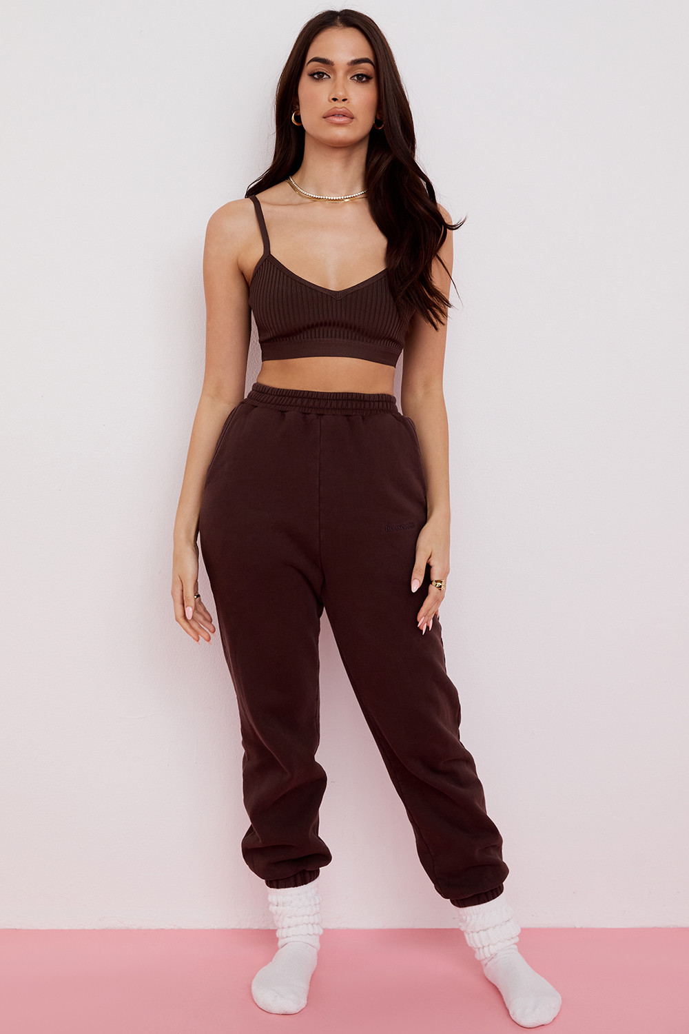 Evie Brown Bandage Bralette