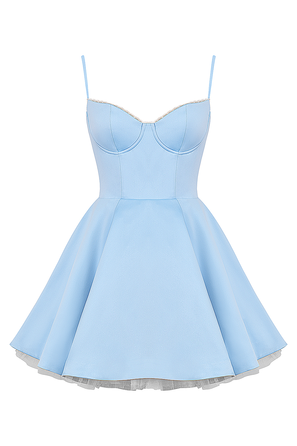 Minimoiselle Cinderella Blue Tulle Mini Dress