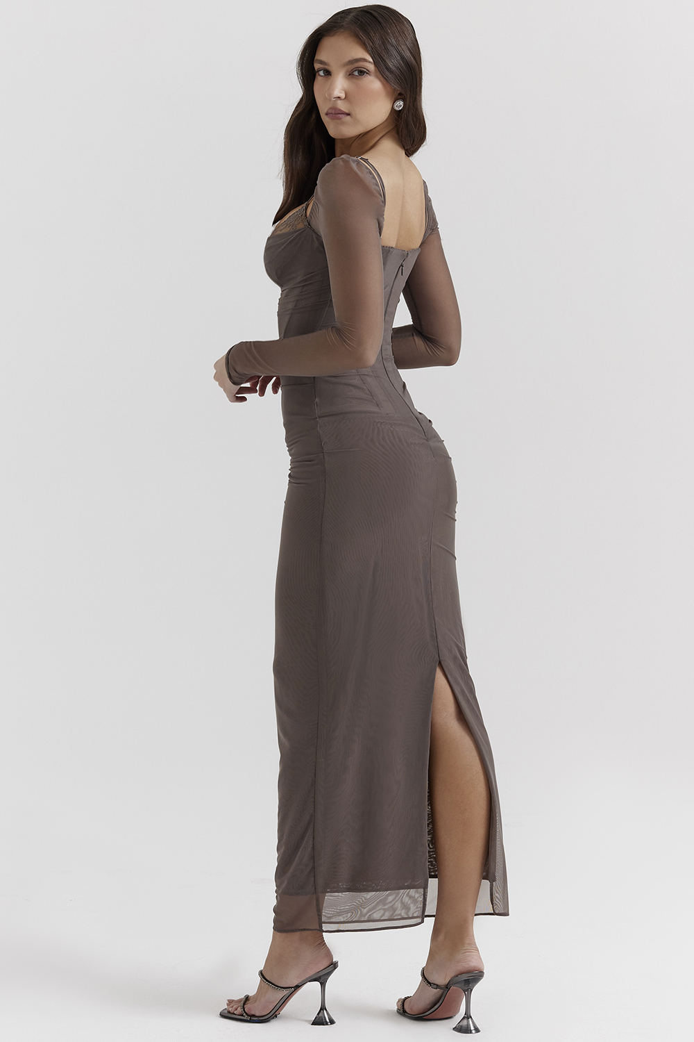 Katarina Smoke Maxi Dress
