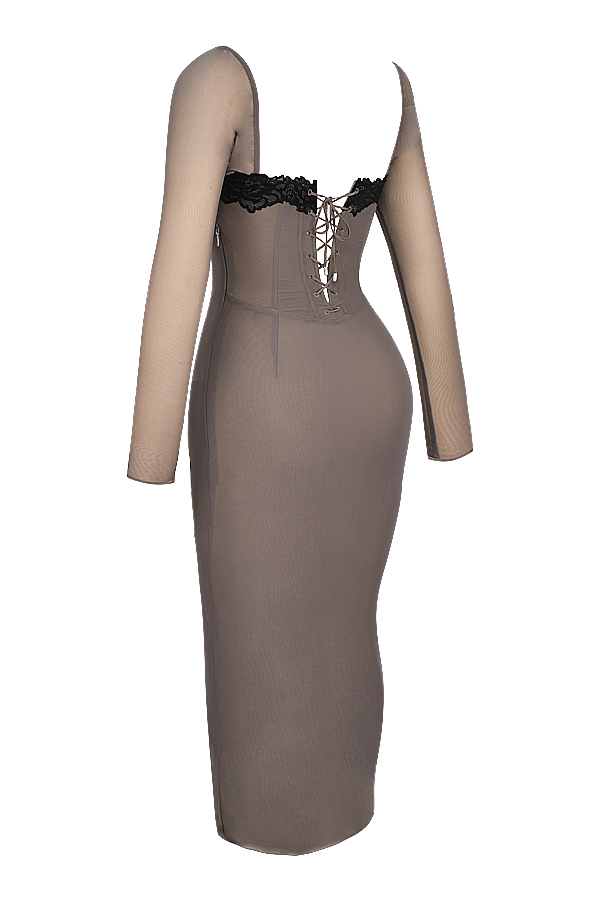 Seraphina Smoke Corset Dress