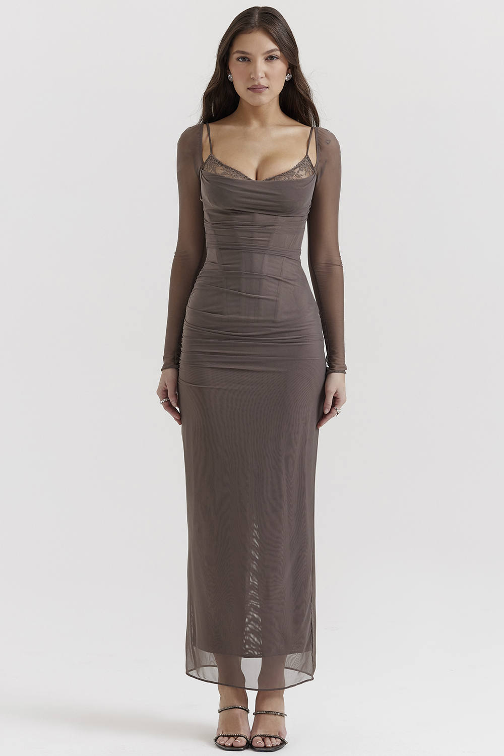Katarina Smoke Maxi Dress