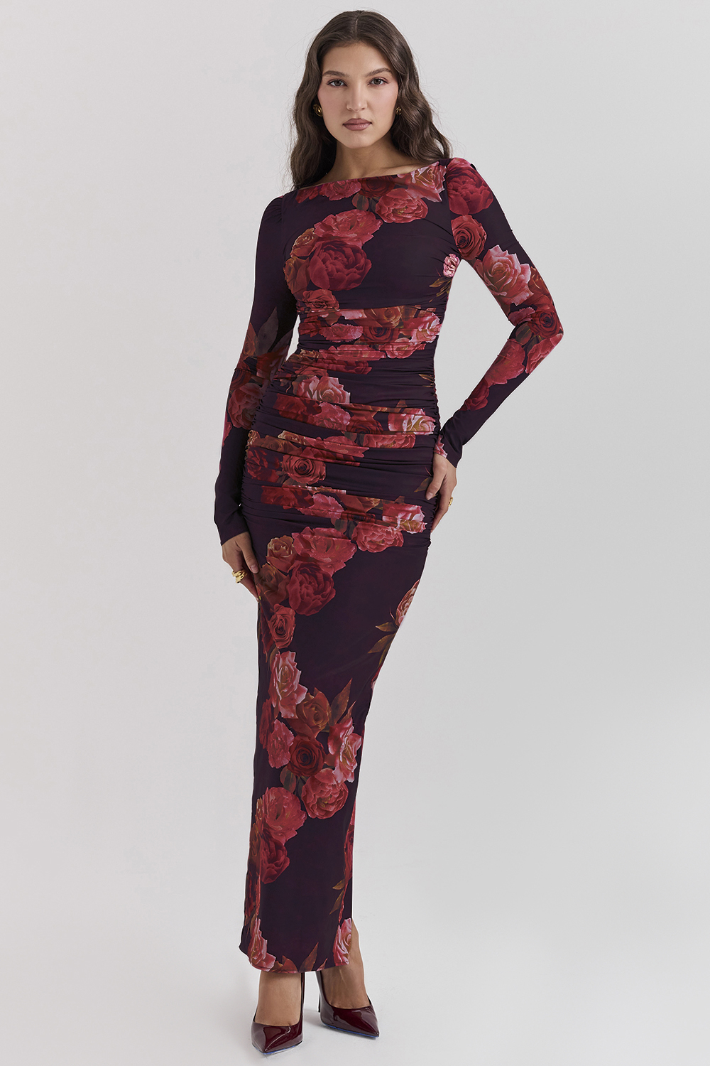 Lanetta Romantic Floral Maxi Dress