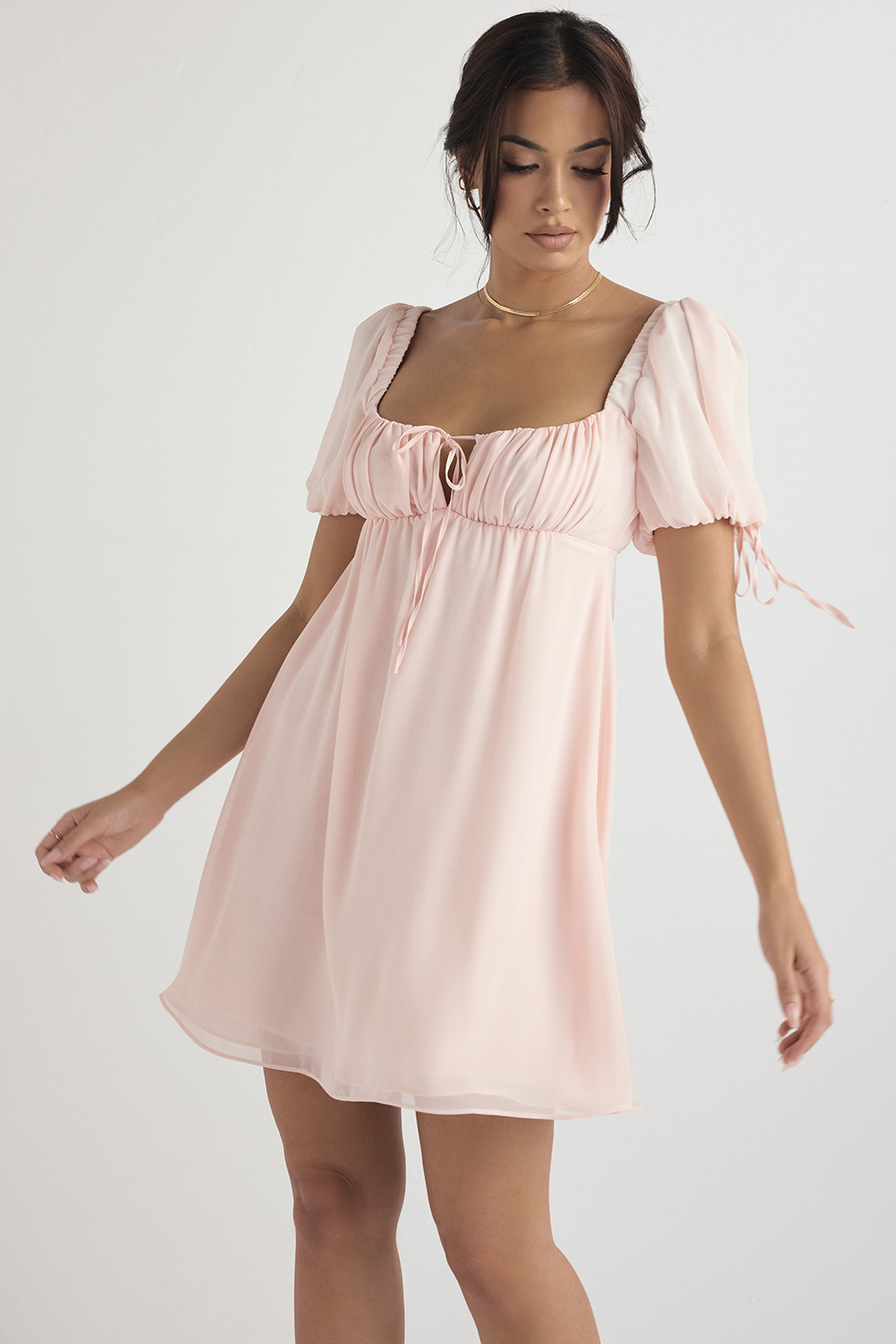 Princess Pink Quartz Mini Dress - SALE