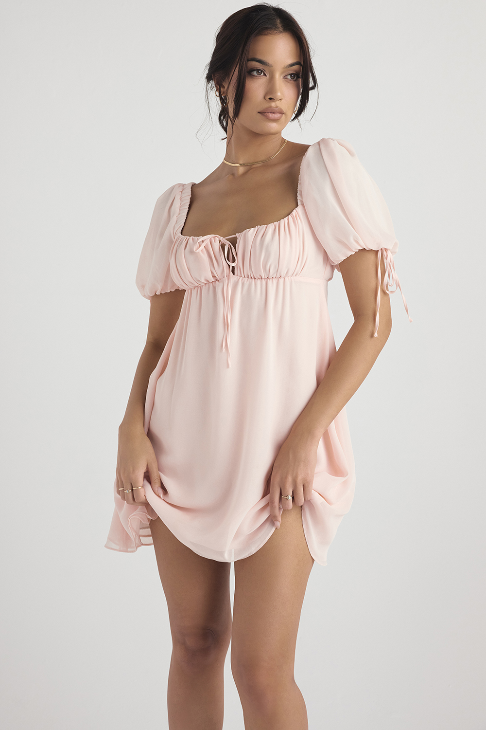 Princess Pink Quartz Mini Dress - SALE