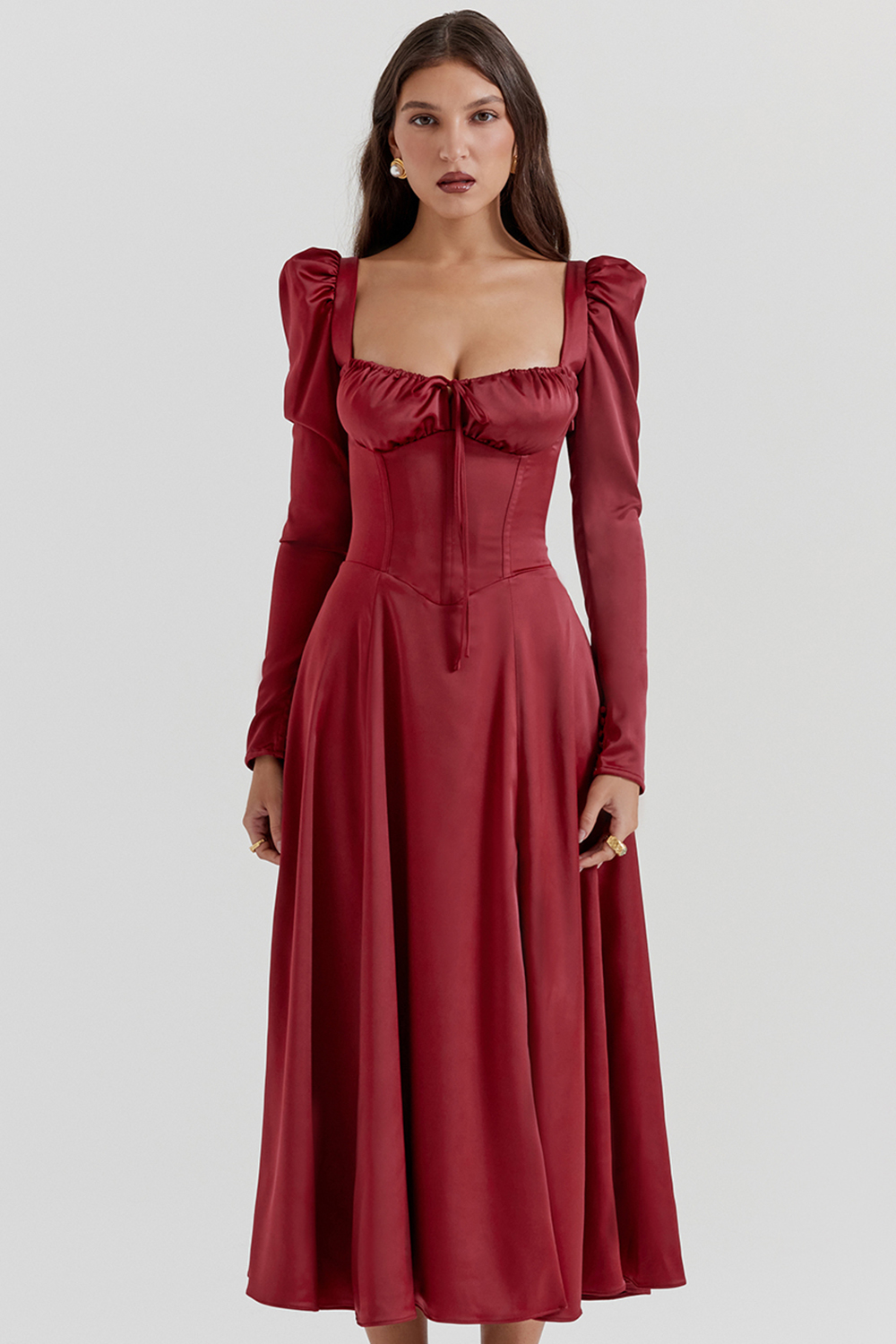 Sebille Ruby Corset Midi Dress
