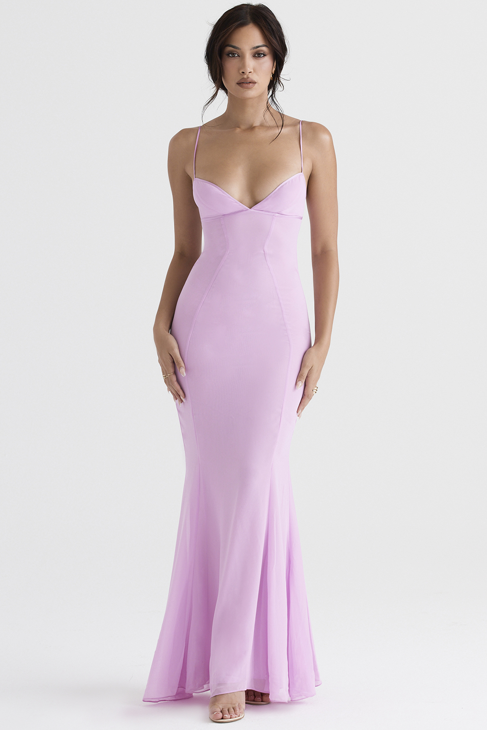 Loren Pink Maxi Dress