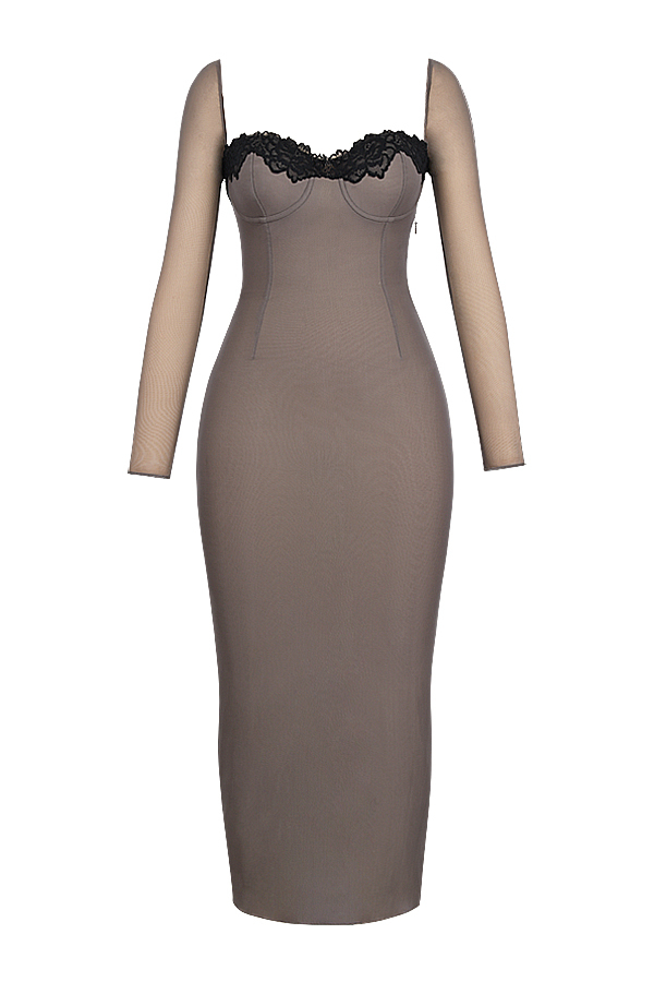 Seraphina Smoke Corset Dress