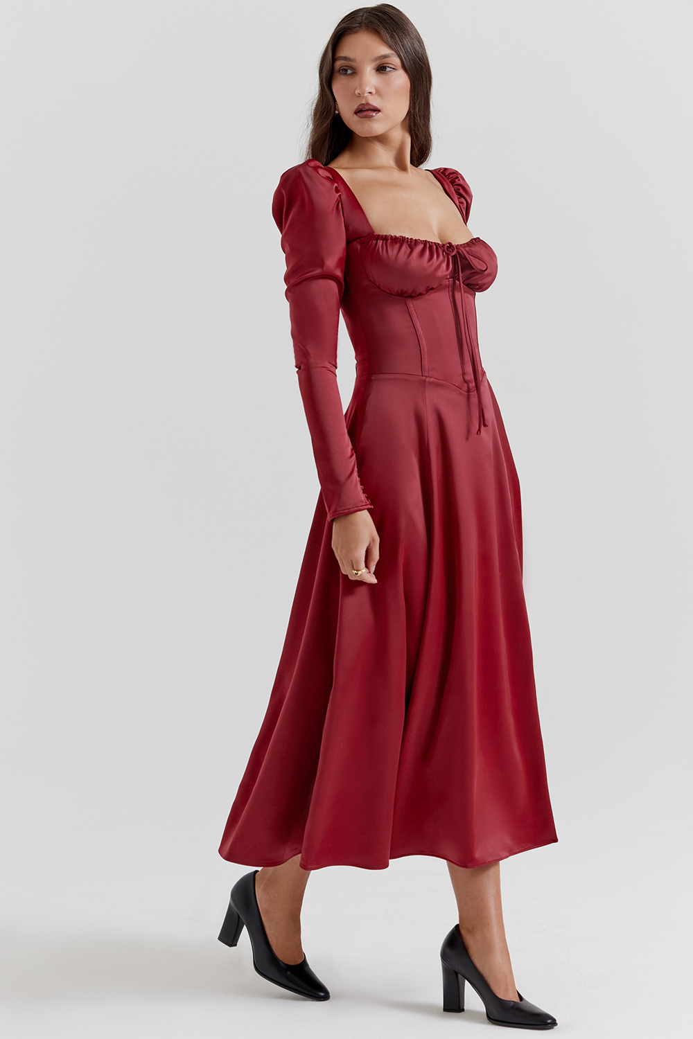 Sebille Ruby Corset Midi Dress