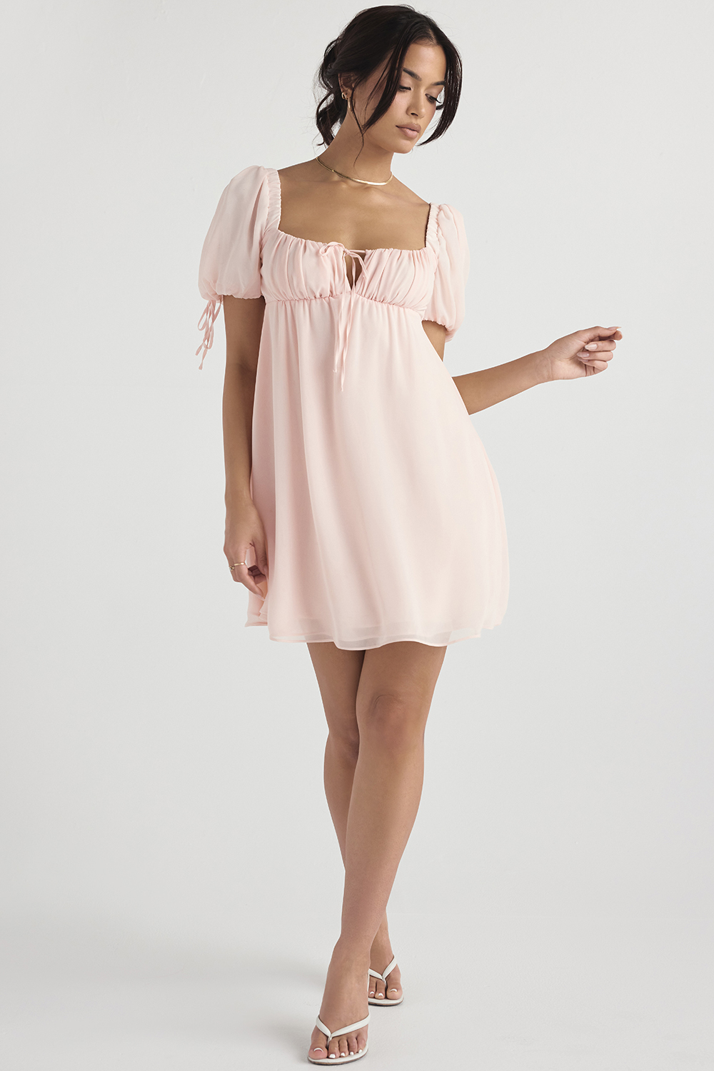 Princess Pink Quartz Mini Dress - SALE