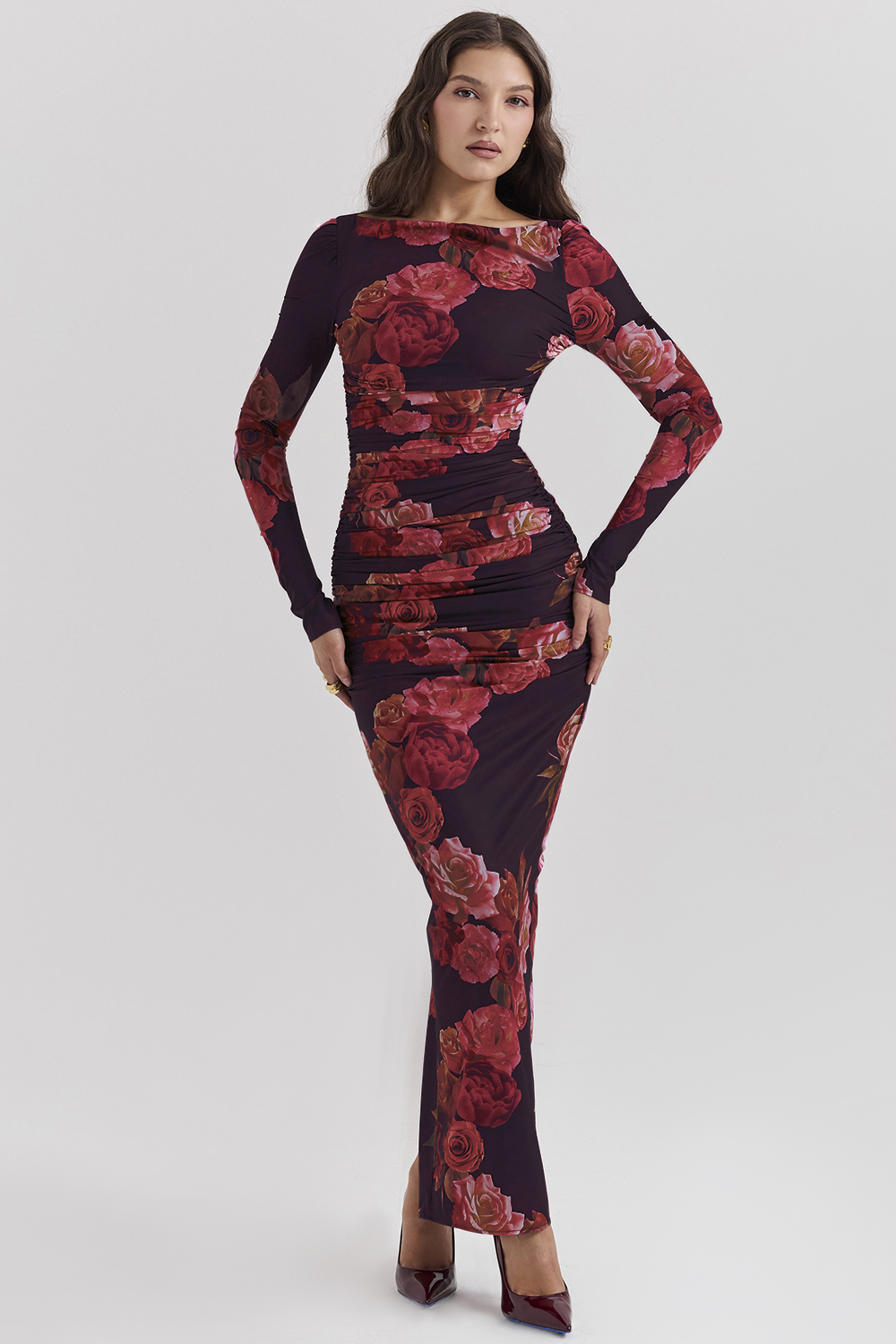 Lanetta Romantic Floral Maxi Dress