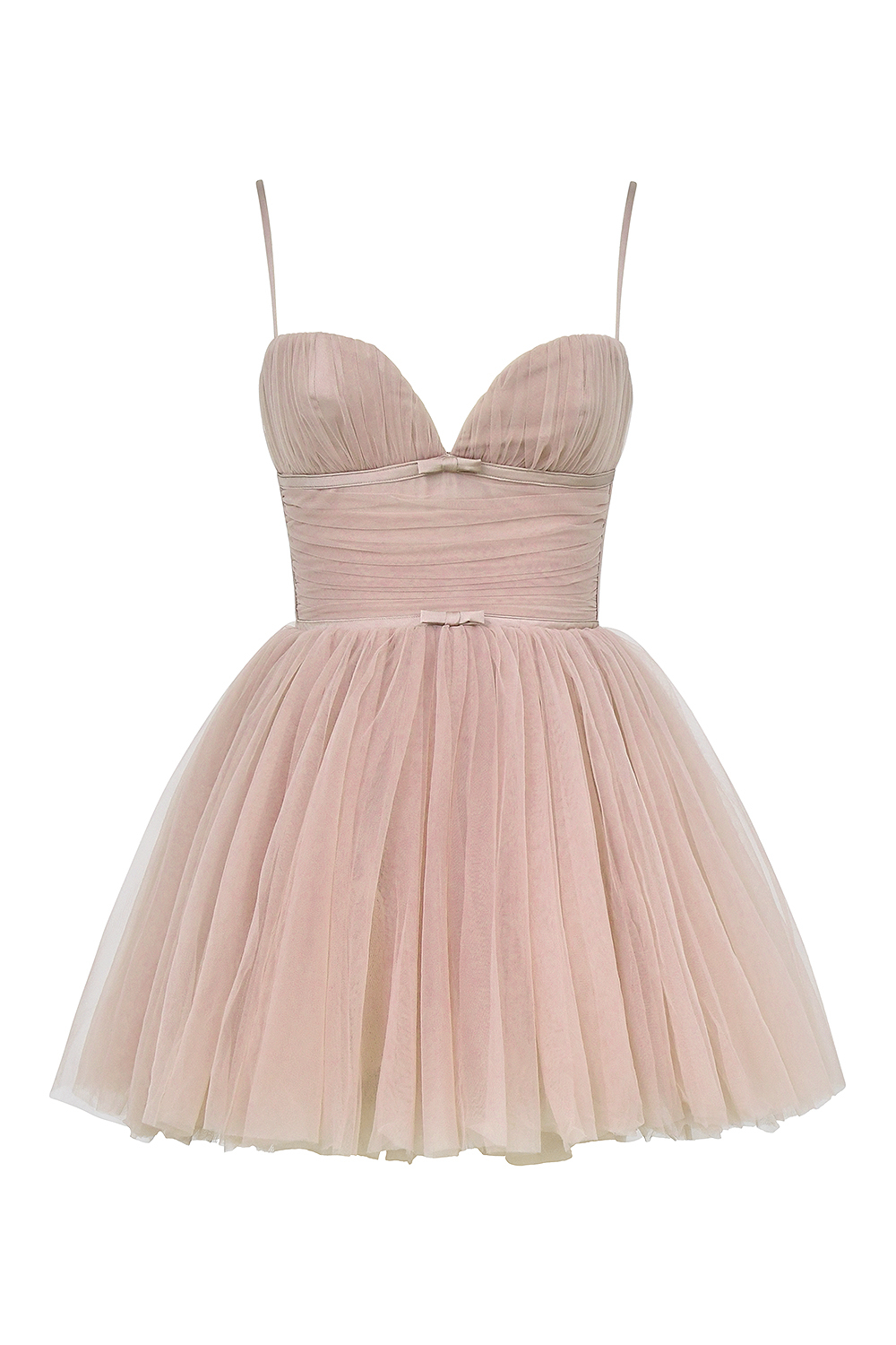 Princess French Rose Tulle Mini Dress - SALE