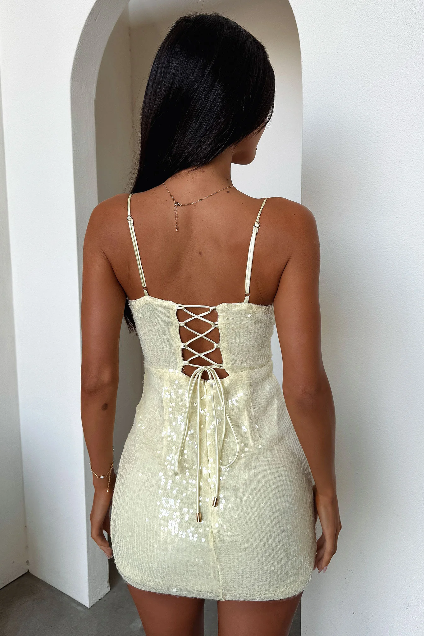 Grande Mini Dress - Yellow