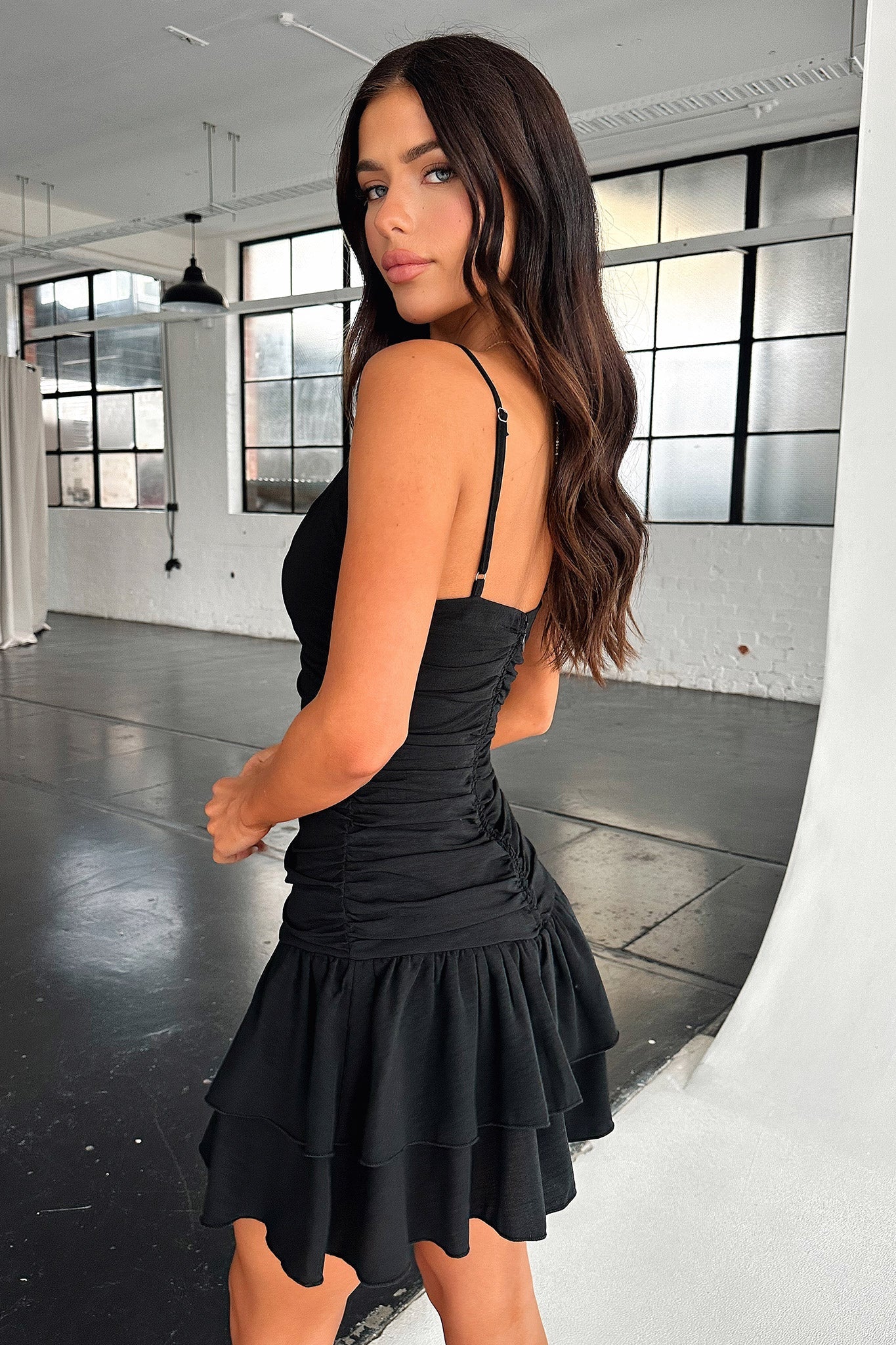 Alison Mini Dress - Black