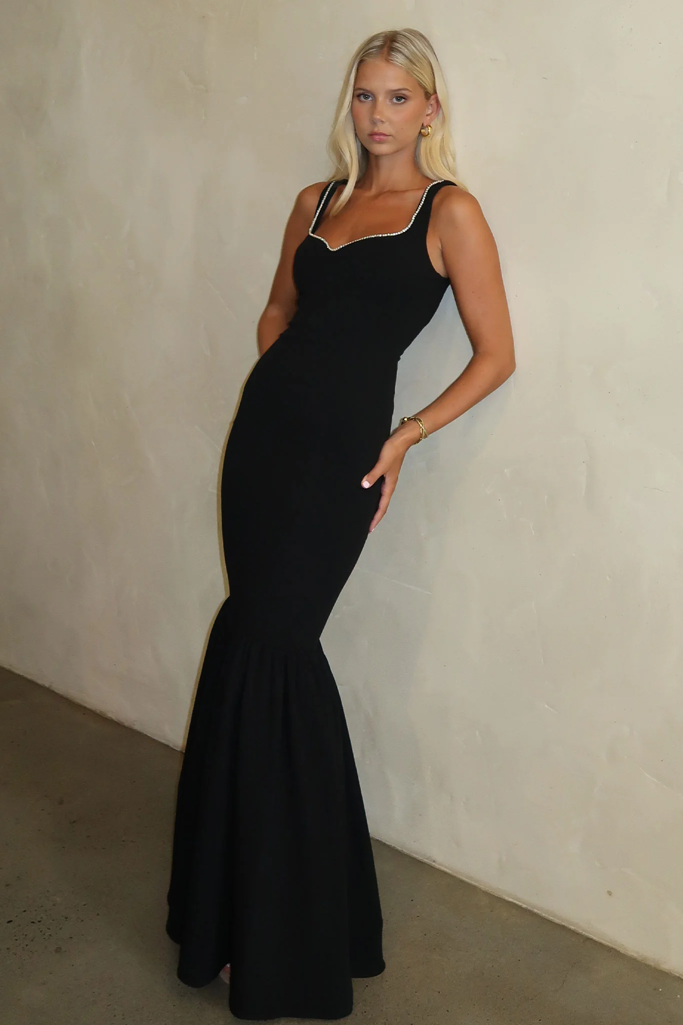 Emberly Maxi Dress - Black