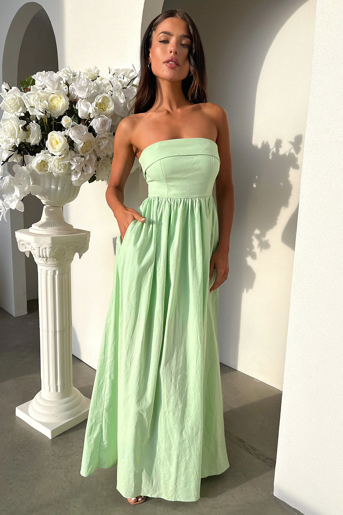 Cornell Maxi Dress - Sage