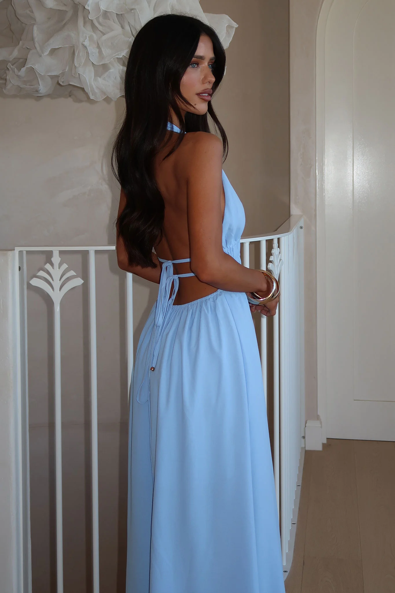Arien Maxi Dress - Blue
