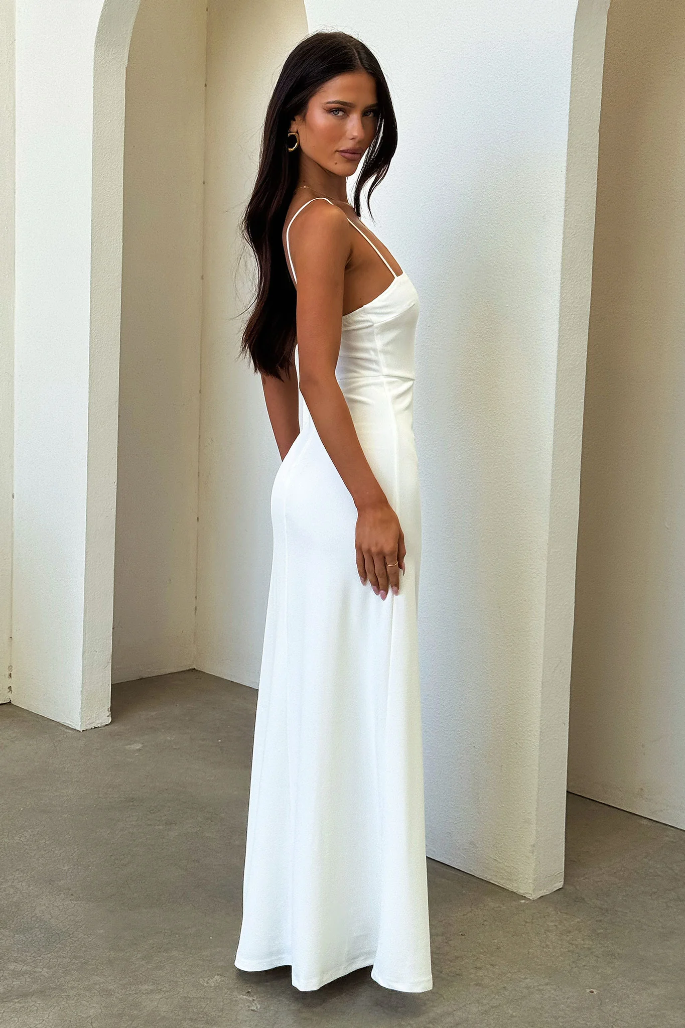 Kira Maxi Dress - White