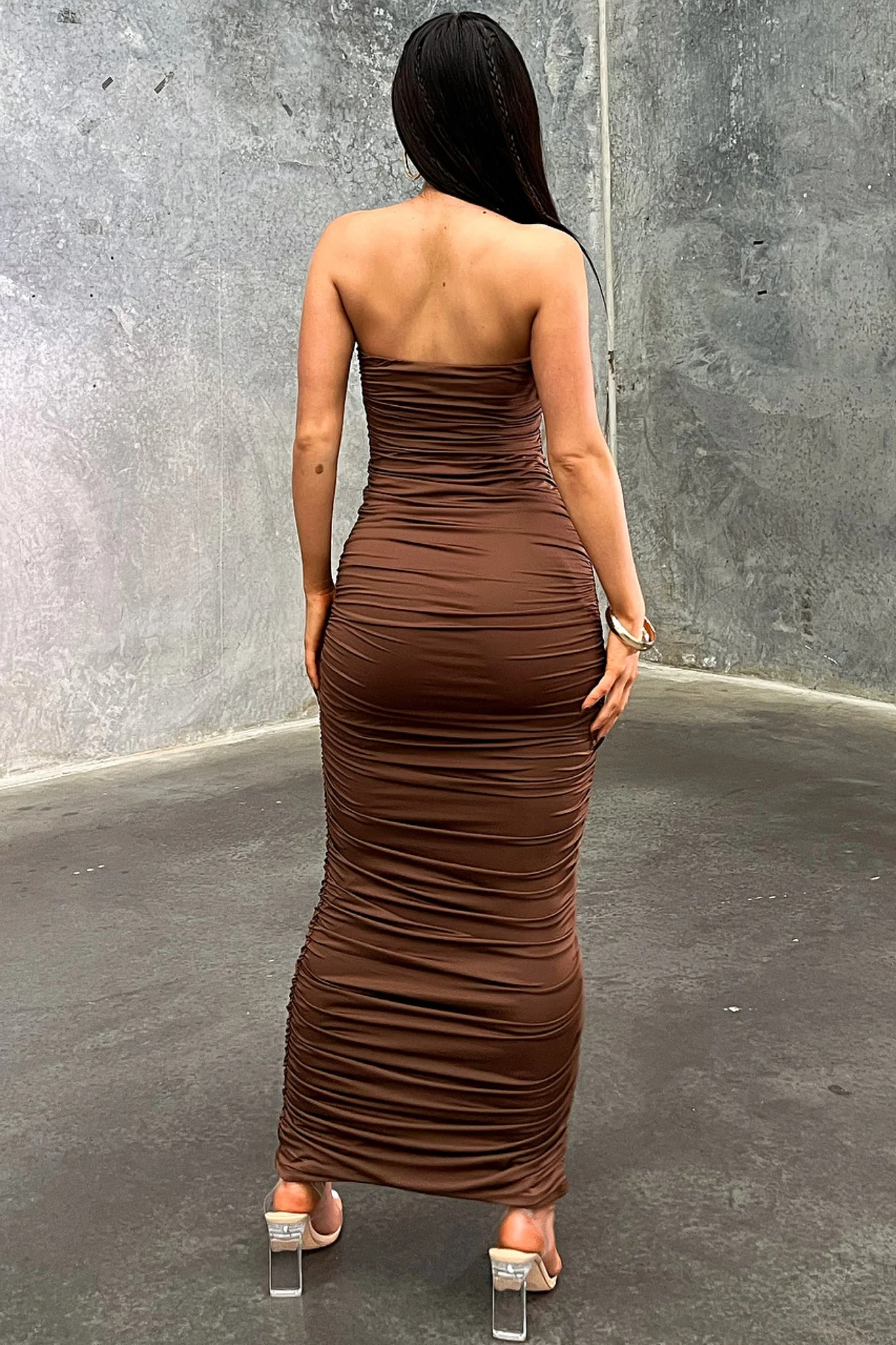 Tonic Maxi Dress - Brown