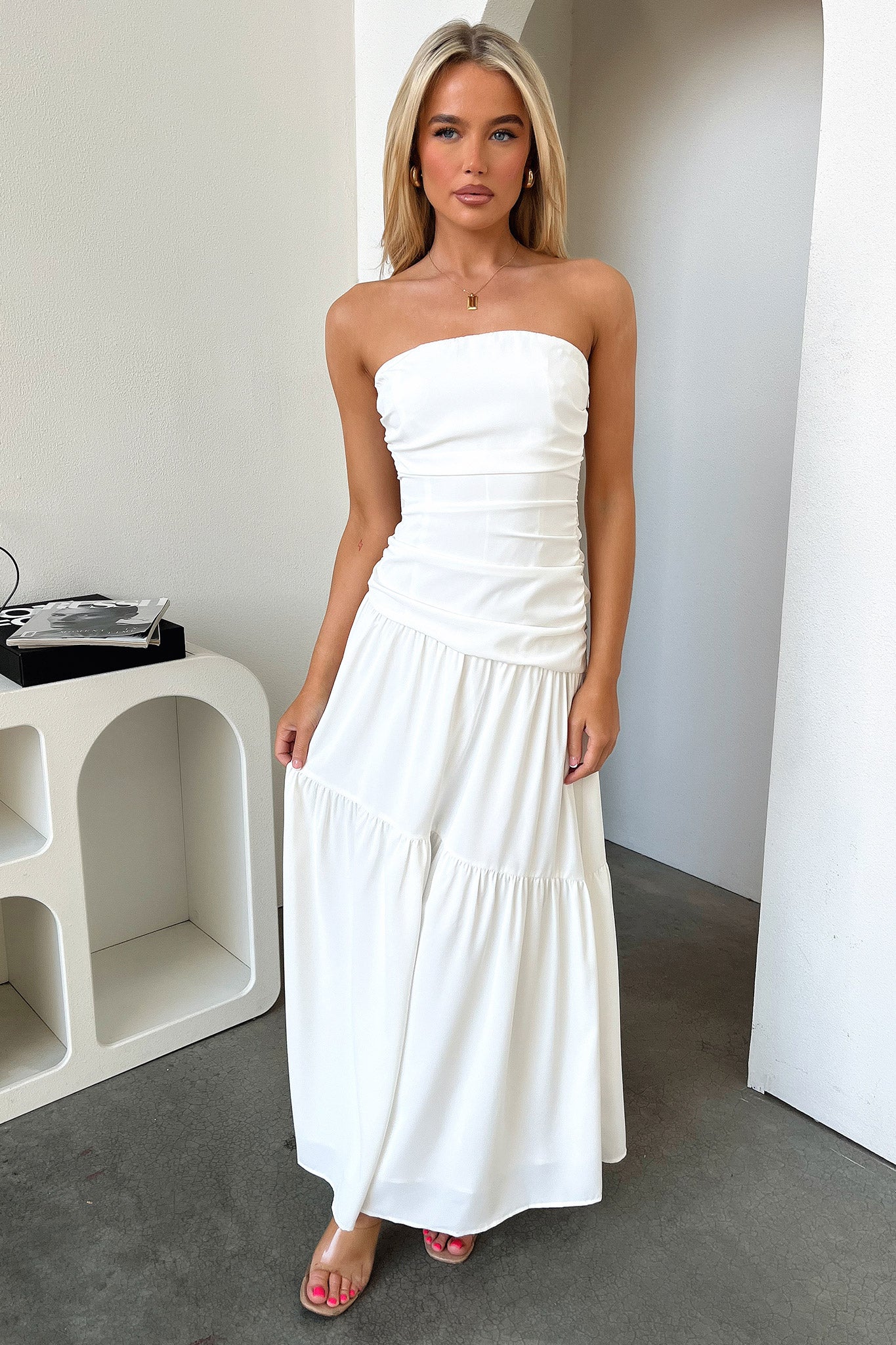 Charlotte Maxi Dress - White