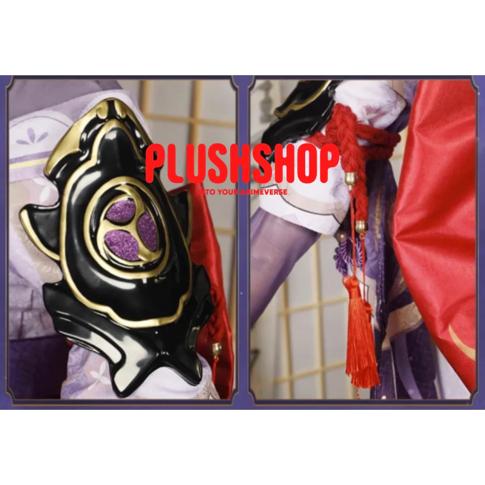 Raiden Cosplay Outfit Clothes Full Set Included