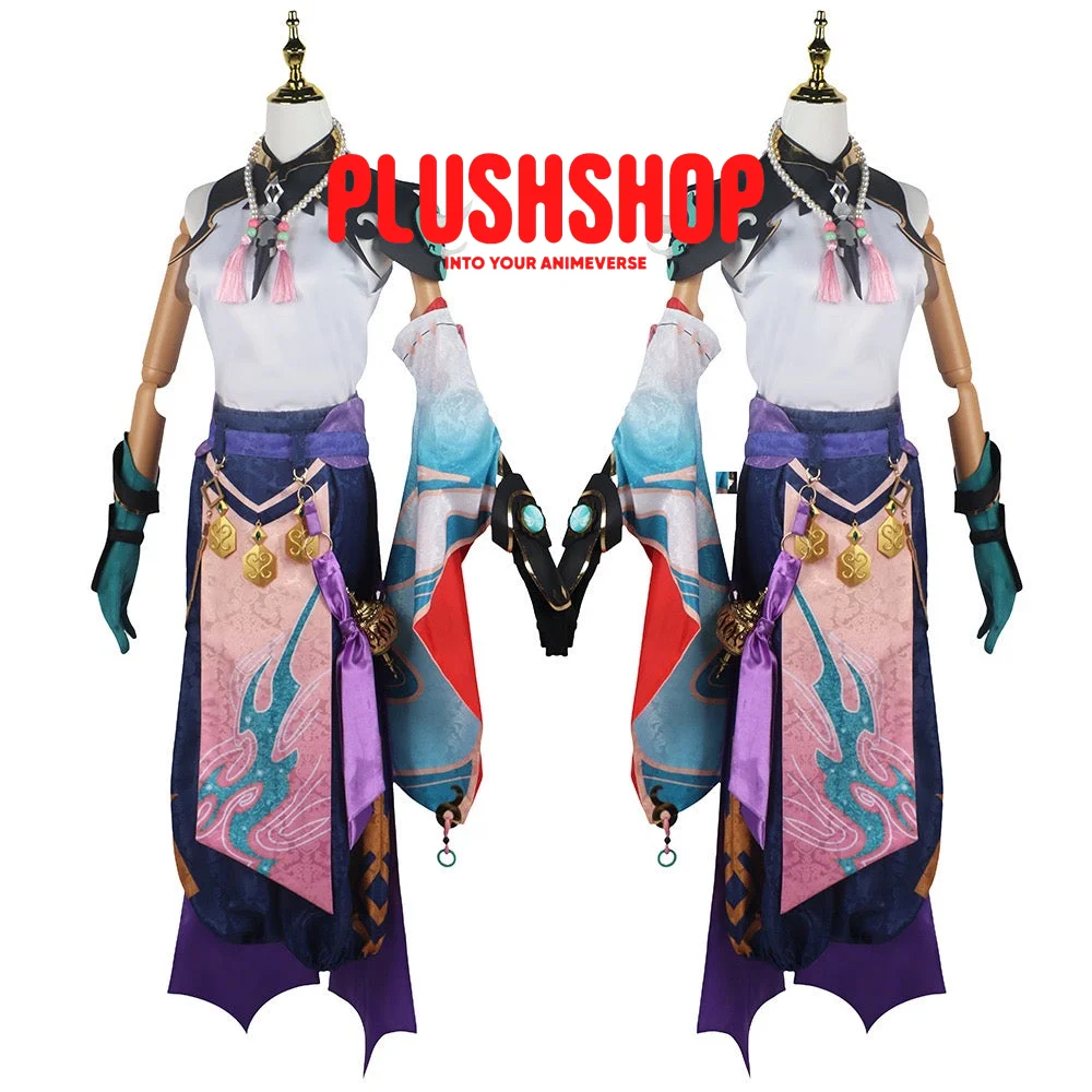 Genshin Impact Xiao Cosplay Costume Full Set