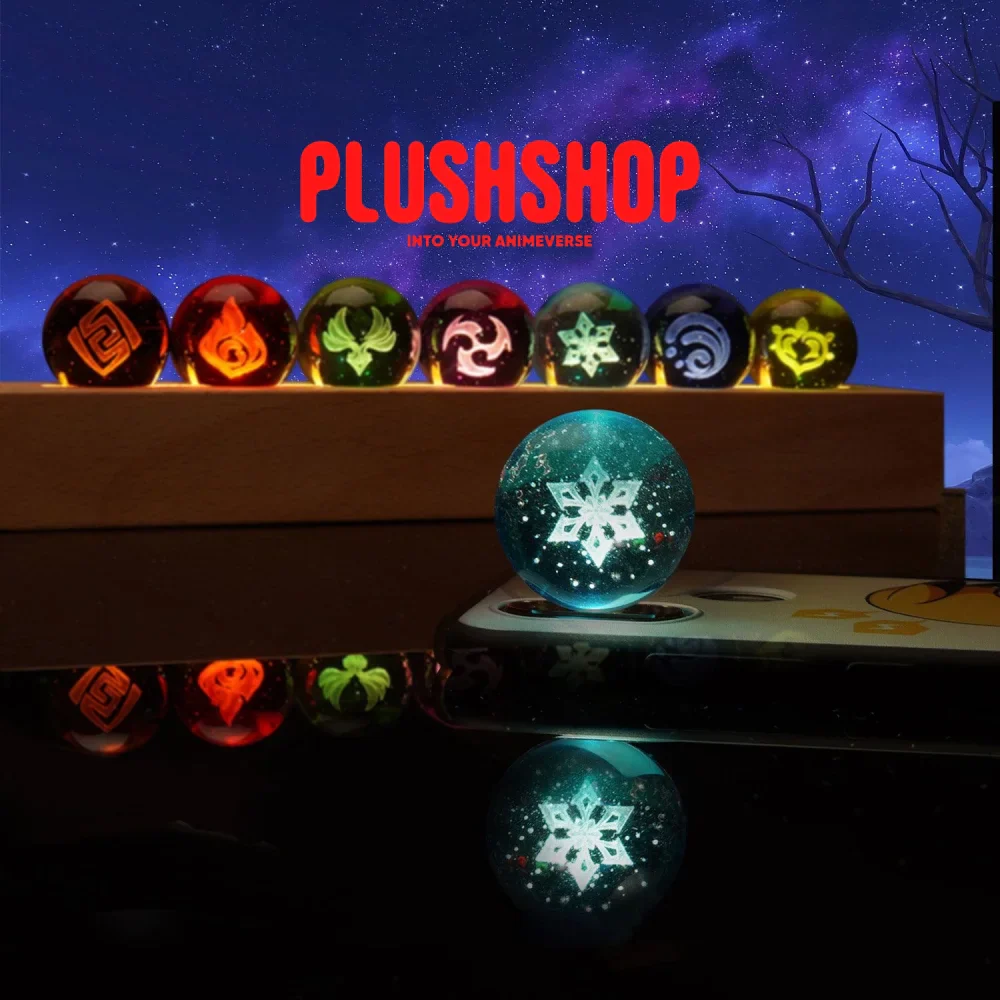 Visions Luminous Starry Crystal Ball Light Toy