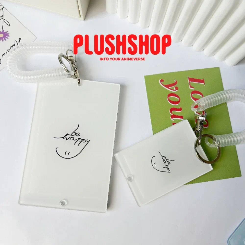 Shaker Shaker Genshin Cute Ins Card Holder with Genshin Character Pins