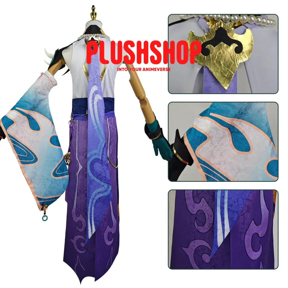 Genshin Impact Xiao Cosplay Costume Full Set