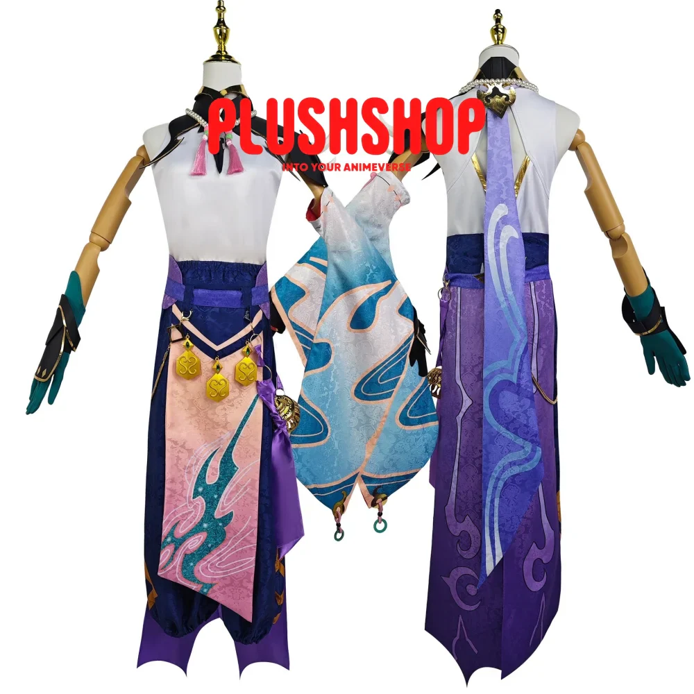 Genshin Impact Xiao Cosplay Costume Full Set