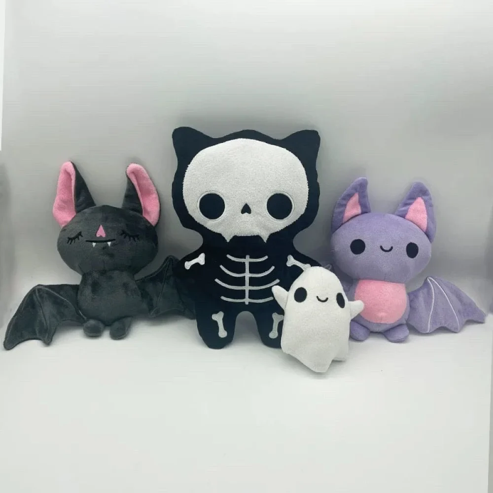 Halloween bat and ghost plushies π¦π»